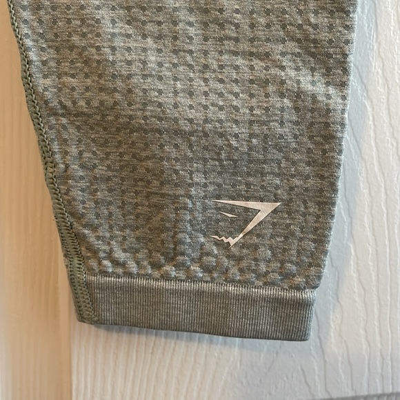 Gymshark Seamless Leggings, light blue/grey - Picture 3 of 4
